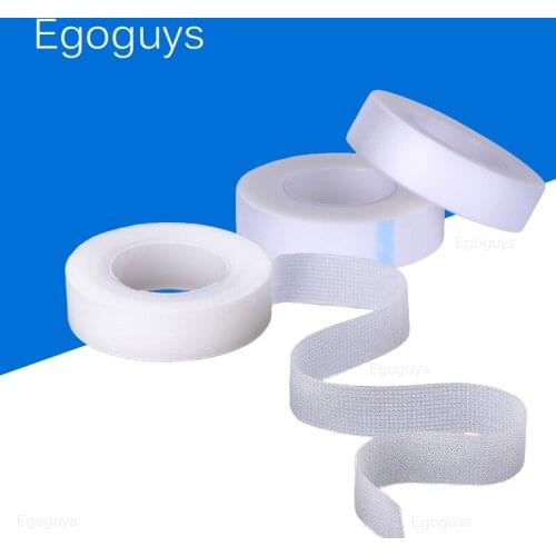 1Roll 4.5/9M Breathable Easy To Tear Medical Isolation Tape Anti-Allergy Eyelash Extension Grafting PE Adhesive Under Eye Patch