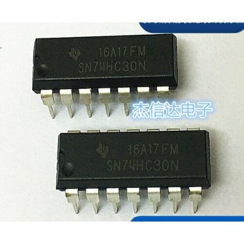 Xinyuan 10PCS/LOT SN74HC30N DIP14 HD74HC30P DIP-14 74HC30 DIP 74HC30N