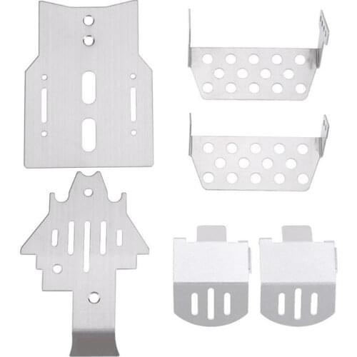 Special offer New specials TRX4 Stainless Steel Chassis Armor Axle Protector Skid Plate for 1/10 RC Crawler TRAXXA S TRX-4