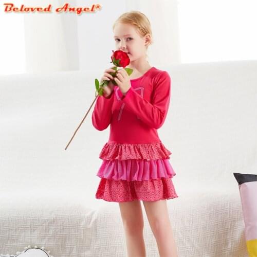 Girl Clothes Long Sleeve Kids Dress for Girl Party Wear Princess Tutu Dress Vestdios Baby Girls Dress Childrens Clothing
