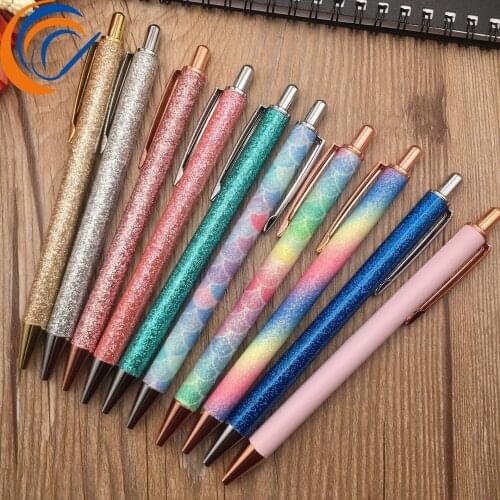 Press Gift Ballpoint Pen 18pcs Per Set Advertising Gifts Metal Pen Stationery Wholesale