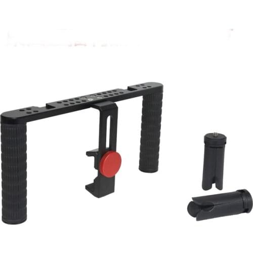 Professional metal Stabilizer Handheld Mount Cage Phone Video Rig for 4~7'' phone X8