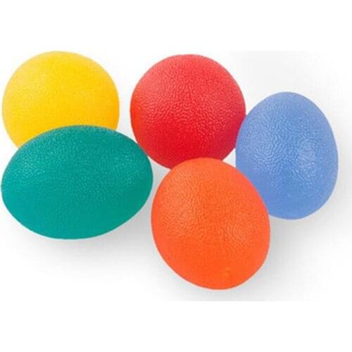 Worth While Silica Gel Hand Grip Ball Egg Men Women Gym Fitness Finger Heavy Exerciser Strength Muscle Recovery Gripper Trainer