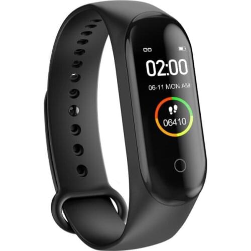 M4 Men Women Smart Watch Sport Smartwatch Heart Rate Blood Pressure Monitor Fitness Bracelet for Android/IOS