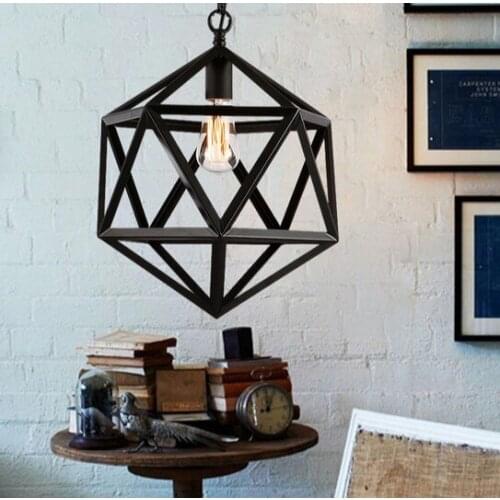 Industrial Loft Iron Antique Droplight Edison Vintage Pendant Light Fixtures Hanging Lamp For Dining Room Indoor Lighting