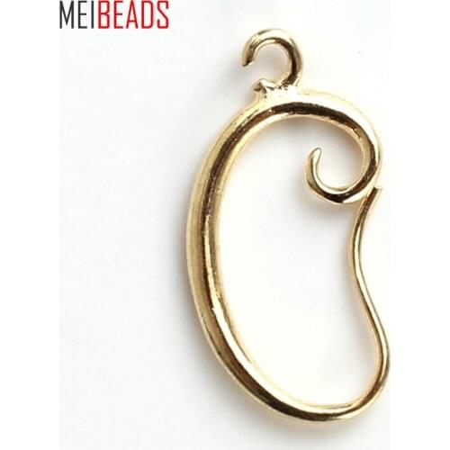 MEIBEADS High Quality Ear Hook Wire Clasp Earring Accessories DIY Jewelry Ear Handmade Components EY4843