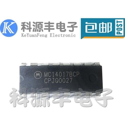 100% New&original MC14017BCP MC14017 DIP16 In Stock