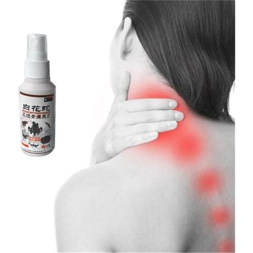 80ml Chinese Herbal Plaster Medical oil Spray Knee Patch Joint Pain Relieving Muscle Body Rheumatoid Arthritis Pain Relief