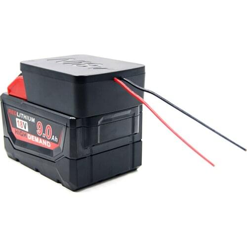 Battery Converter Adapter For Milwaukee M18 Li-ion Battery Convert to DIY Wiring Connection Output Converter Accessories