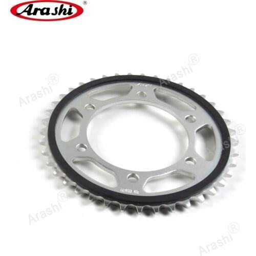 Arashi 41T Steel Rear Sprocket For KAWASAKI Ninja 400 / EX400 / ABS 2018 2019 2020 520 Chain Sprockets Motorcycle Accessories