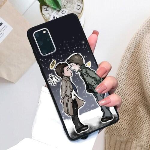 For Samsung Galaxy Destiel Winter Soft TPU Black Border Samsung Galaxy Case
