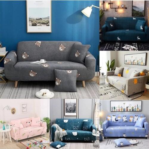 Sofa Covers for Living Room L Shape Covers for Sofa and Armchairs Universal Elastic Sofa Cover 3 Bodies Sofa Cover Adjustable