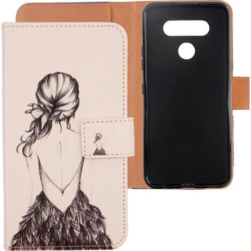 For LG K51 / Q51 Case 6.5 inch Flip Cover Wallet Phone Case for LG K51 / Q51 Leather Case