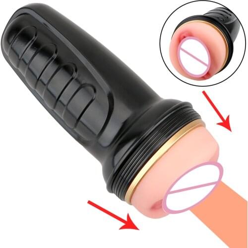 Erotic Adults Realistic Vagina Masturbador Soft Pussy Sex Machine Male Masturbation Cup Sex Products Sex Toys for Men