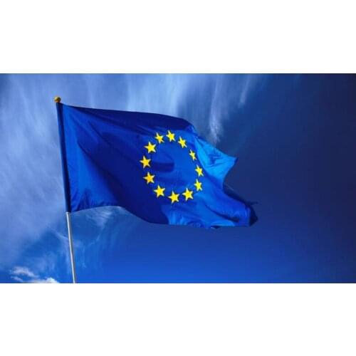 European Union Flag 3ft x 5ft Polyester Banner Flying 150* 90cm Custom flag outdoor