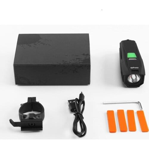 GIYO LR-Y7 Bike LED Flashlight Headlight for Bicycle USB Charging 450 Lumens Cycling Lamp Handlebar Front Light