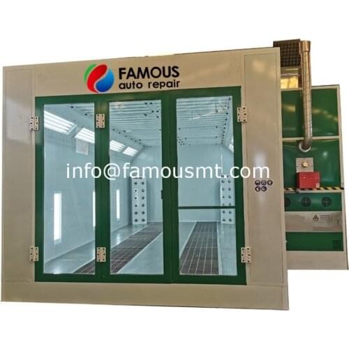 Paint boothsFMS8500AU used paint room for cars for Australia market
