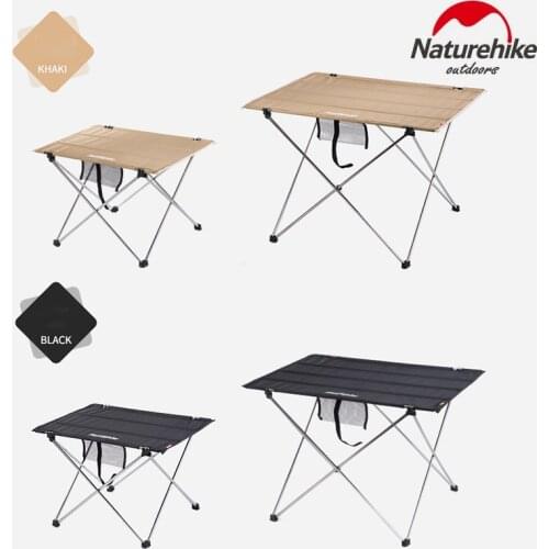 Naturehike 1680D Oxford cloth Aluminum Alloy Bracket Table Portable Outdoor Foldable Picnic Fishing Leisure Camping Table