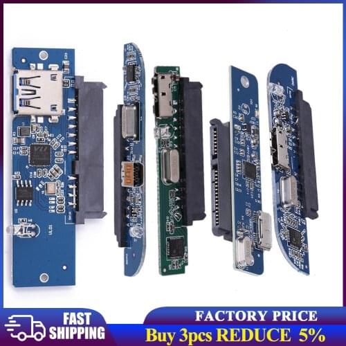 New USB 3.0 To 2.5" SATA 7+15Pin Hard Drive Adapter For SATA 3.0 SSD / max 3TB HDD for Laptop Notebook 2.5" Hard Drive