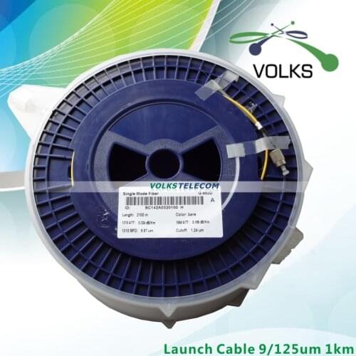 Fiber Optic OTDR Launch Cable Singlemode 9/125um 1km