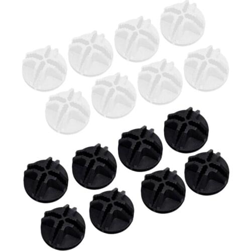 Wire Square Plastic Connectors For Modular Organizer Closet And Wire Grid Square Storage Shelving Unit, Set Of 8
