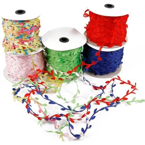 10 Meter Silk Artificial Leaf Leaves Vine For Wedding Box Decoration Foliage Handmade Scrapbooking Craft Wreath