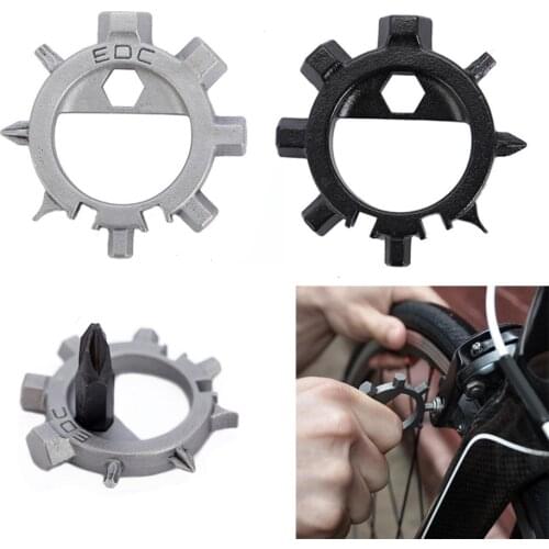 Driver Allen Key Ringtool Pocket Tools Portable Bicycle Repair Hand Tools Multitools Screw 12 Functions Multi Tool Screwdriver