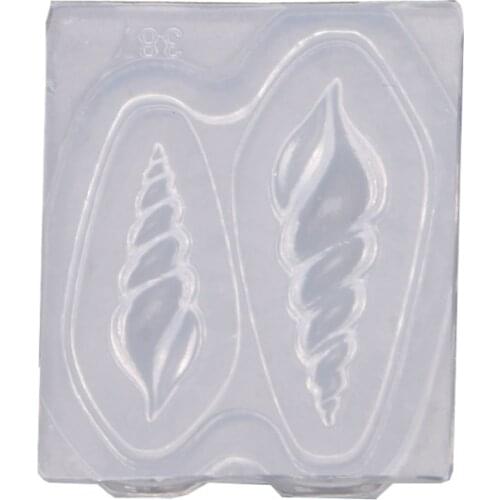 Silicone Mini Conch Mold Nail Art Resin Casting Mould Sea Snail Resin Mold Tools