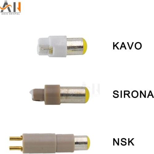 5pcs LED Bulb with E-generator for Kavo Fiber Optic Handpiece LED Light for Dental Handpiece Dental Bulb compatible with NSK