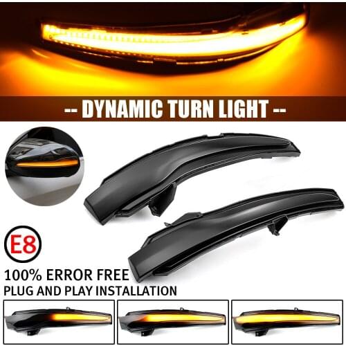 Scroll LED Dynamic Turn Signal Light For Mercedes Benz C Class W205 E W213 S W222 Side Mirror Flashing Light Repeater Blinker