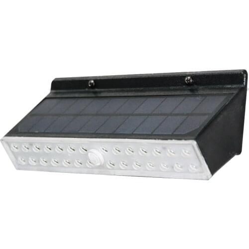 Waterproof Solar LED Wall Lamp Porch Corridor Lights Solar Energy Human Body Induction LED Wall Lamp Two Light Effect 28w+16w