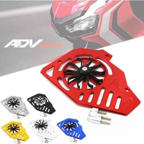 Motorcycle Radiator Cover Protector Rotate Fan Wind Grille Guard for Honda ADV PCX 125 150 Click Vario 125 150 18-20