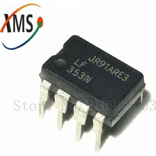 10PCS LF353N DIP8 LF353 DIP 353N DIP-8
