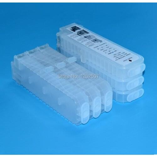 280ml Empty refillable ink cartridge with chip + 1000ml *6color ink for canon pfi107 ipf670 ipf680 ipf685 ipf770 ipf780
