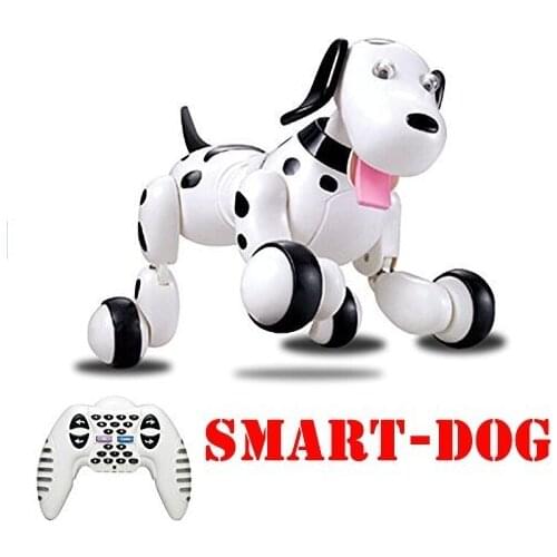 777-338 Birthday Gift RC zoomer dog 2.4G Wireless Remote Control Smart Dog Electronic Pet Educational Childrens Toy Robot toys