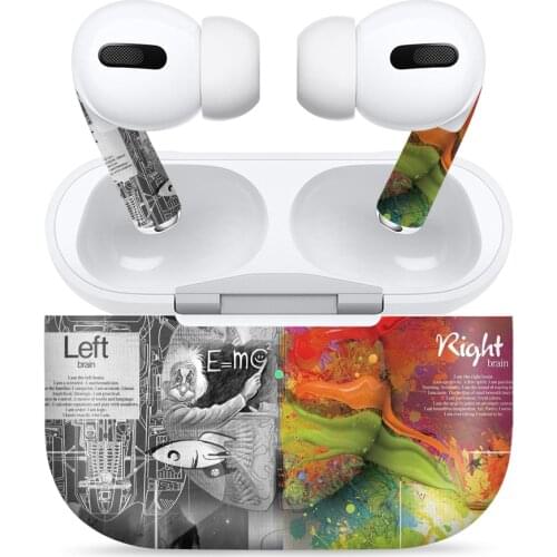 Earphone Accessories Full Protective 3M Vinyl Stickers Skins for Apple AirPods pro Decals