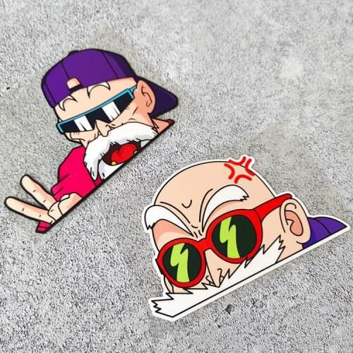 Car Stickers Cartoon Anime Fashion Man Motorcycle Body Tank Decal Reflective