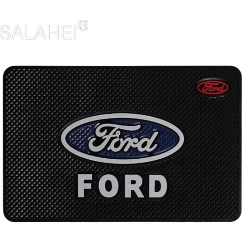 Car Non-Slip Mat Dashboard Anti-Slip Storage Pad For Ford F150 F250 Mondeo Focus MK3 Mk4 Mk5 C-MAX Fiesta Ranger Galaxy Fusion