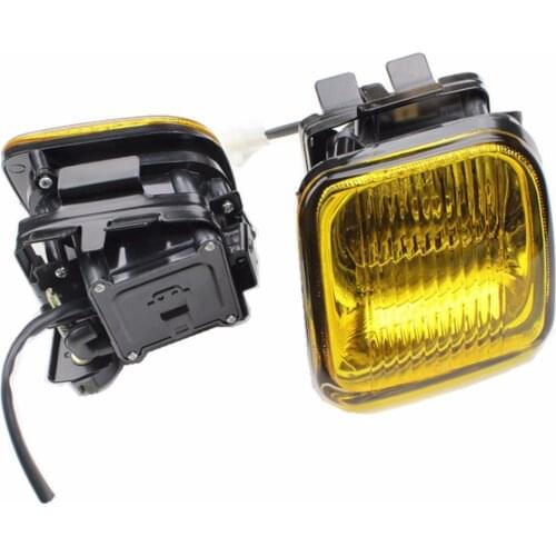 Car Yellow Fog Lights LED LAMP Swich Car Light For 96 98 Smoke 12V LED Driving Fog Light