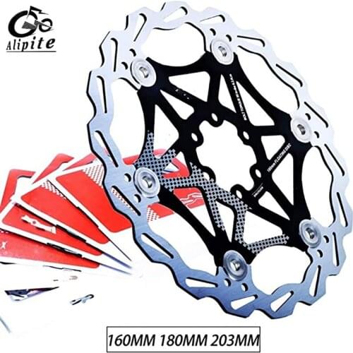 Bicycle Brake 160mm/180mm/203mm Disc Brake MTB DH Disc Rotors Hydreaulic Brake Pad Float Multicolor Brake pad Bicycle Parts