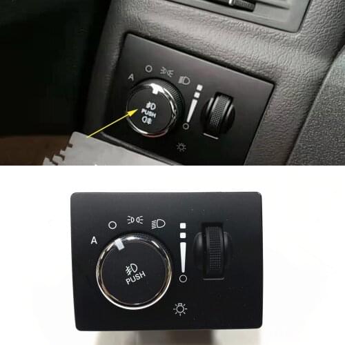 Headlight Headlamp Switch For Chrysler 300C Dodge Challenger Charger Magnum 2005-2011 Fog Lamp Light Car Auto Controller On-off