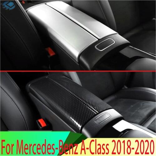 For Mercedes-Benz A-Class A180 A200 A250(V177/W177) 2018 2019 Car Accessories seat armrest storage box trim