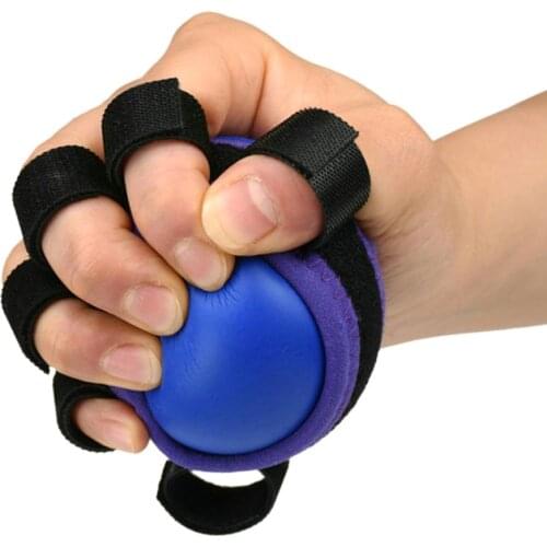Anti-Spasticity Finger Ring Grip Trainer Elastic Ball Strengthener Training Tool for small hand function finger grip strength