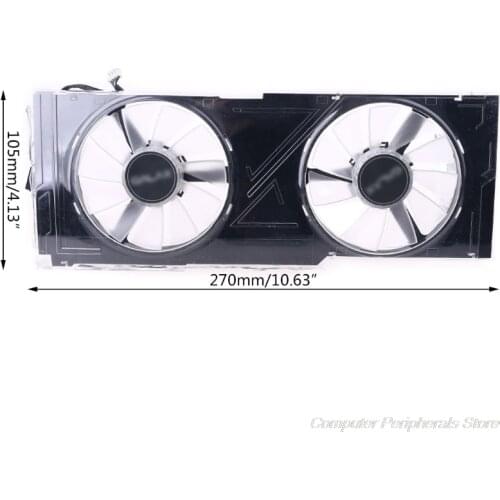 GALAX RTX3070 Gamer RTX3080 graphics cooling fan with shell, RTX3070 3080 GPU cooling panel Graphics Card Cooler Fan A10 21