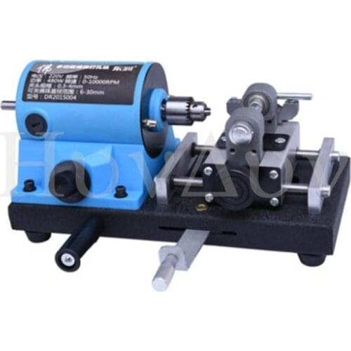 220V Electric Wooden Bead Punching Machine Pearl Drilling Machine for Shell Coral Amber Bead Stone 0-10000RPM