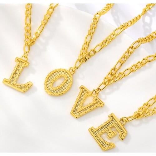 New Stainless Steel Capital Alphabet Anklet Gold Color Letter Message "A" - "T" Ankle Bracelet On Foot 24cm long, 1 PC