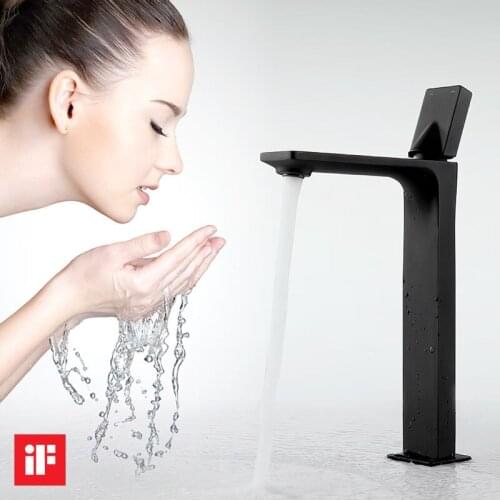Oeny Black Bath Faucets