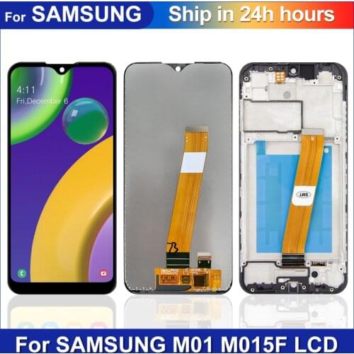 ORIGINAL 5.7'' LCD DISPLAY For Samsung Galaxy M01 M015 M015F M015G M015DS LCD Touch Screen Digitizer Assembly Replacement