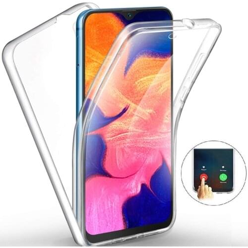 360 degree Clear Case for Samsung Galaxy A10 A20 A10S A20S A30S A30 A50 M10 A50S S9 S10 Plus S10E A80 A40 A20E A2 Core Full Body
