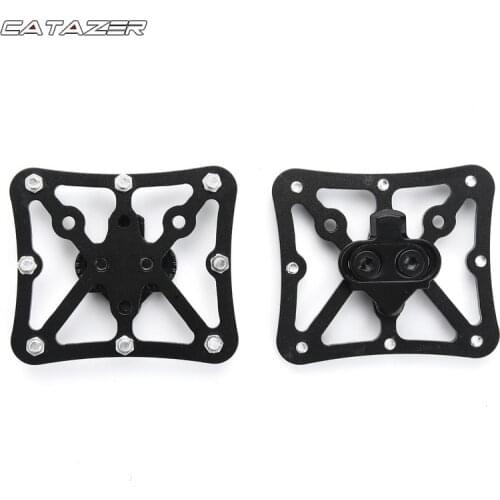 Mountain Bike Self-locking Pedal Lock Pedal To Flat Pedal Adapters Suitable for SHIMANO SPD Platform Adapters